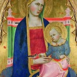 Polittico di agnano Madonna con Bambino di Cecco di Pietro