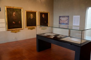 L'allestimento "In Sapienza" al Museo della Grafica con le opere del Palazzo de La Sapienza